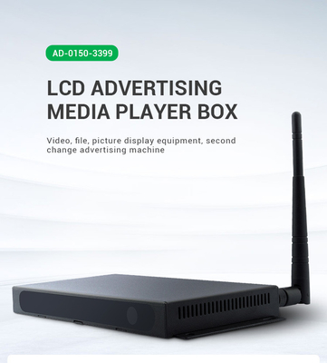 LCD Advertising HD Media Player Box Witl Android 9.1 Operation System