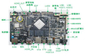 Bluetooth 4.0 Embedded Android Boards RK3399 Six Core 7&quot;- 84&quot; Display Interface
