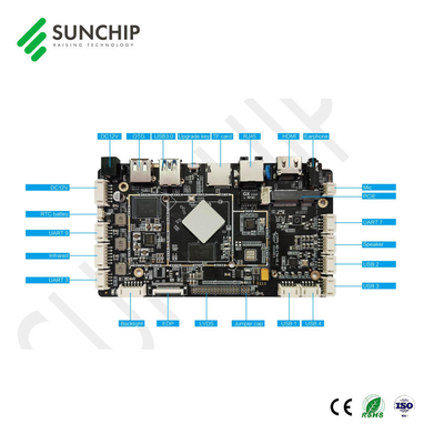 RK3566 Android 11 Embedded Board Industrial Motherboards PCBA Board For Digital Signage