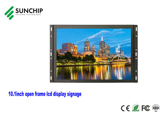 8 - 21.5 Inch Open Frame LCD Display 4G LTE Touch Optional Metal Case For Advertisement