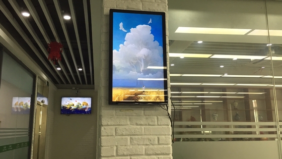 Helpful Advertising Signage Screen 21.5 Inch Restaurant Wall Menu Boards LVDS EDP lcd digital signage LCD touch Screen