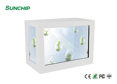 Full Hd Transparent LCD Showcase , Network Wifi Transparent LCD Display Box