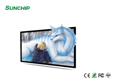 High Resolution Wall Mounted Advertising Display , 43&quot; Digital Signage Touchscreen
