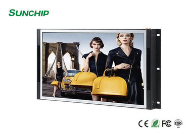 Wifi 4G Open Frame LCD Digital Signage Display 15.6&quot; Optional Touchscreen