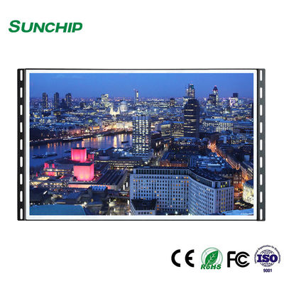 RK3399 Cpu IPS Open Frame LCD Display For Supermarket Advertising