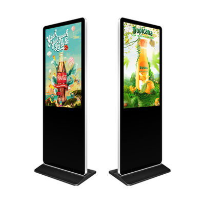 43&quot; 49&quot; Free Standing Digital Signage Indoor Slim Lcd Display Monitor