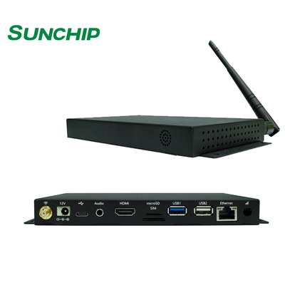 Advertising Digital Signage Player Box HD Android 6.0 / 7.1 / 9.0 Smart Multimedia Player