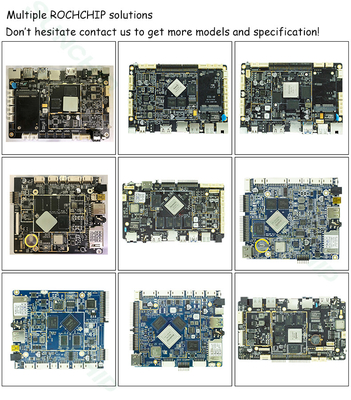 Bluetooth 4.0 Embedded Android Boards RK3399 Six Core 7&quot;- 84&quot; Display Interface