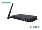 Black Metal Media Player Box 4K 60FPS EDP LVDS HD Ethernet Android Linux