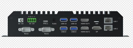 RK3588 AIot 8K Double Ethernet Media Player Box Edge Computing Built In SSD Expansion