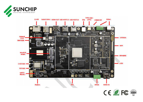 Rockchip RK3588 AIot Edge Computing Device Double Ethernet 8K HD Multimedia Box