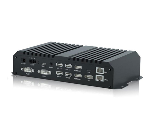 Rockchip RK3588 AIot Edge Computing Device Double Ethernet 8K HD Multimedia Box