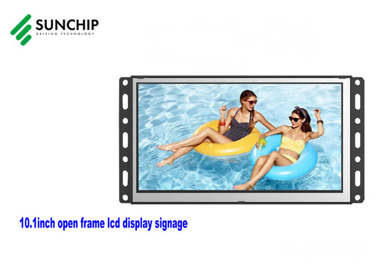 7X24 Hour touch screen open frame digital signage 8 inch lcd display monitor for advertising display USB