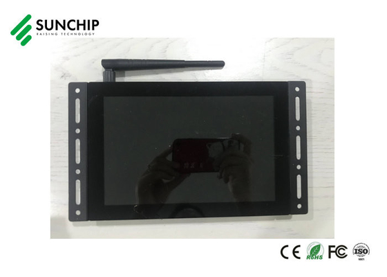 Embedded Open Frame LCD Display , Metal Case LCD Advertising Display 8&quot;