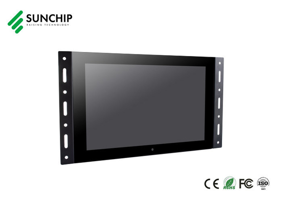 RK3566 LCD Advertising Screen Wifi 4G Ultra Thin Metal Open Frame Digital Signage