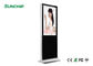 Wifi 4G Floor Standing Digital Signage , Free Standing Digital Display Screens