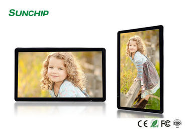 23.8'' 24'' 27'' Wall Mounted Advertising Display , Interactive Digital Display Screens