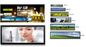 All In One  49.5 Inch Stretched LCD Display For Bus Advertising