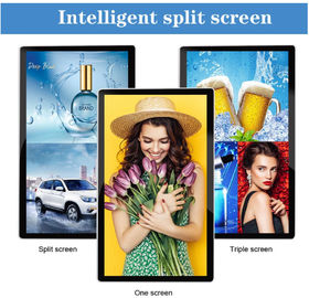 55'' 65'' Floor Standing Digital Signage Open Source Network For Advertising Promotion