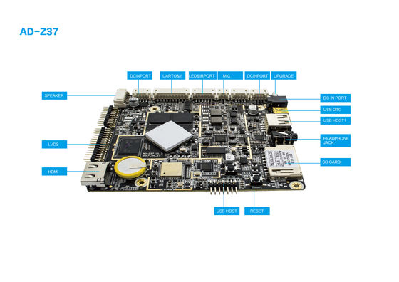 RK3288 Android 10 Mini Size Motherboard For POS Vending Media Player Advertising Machine