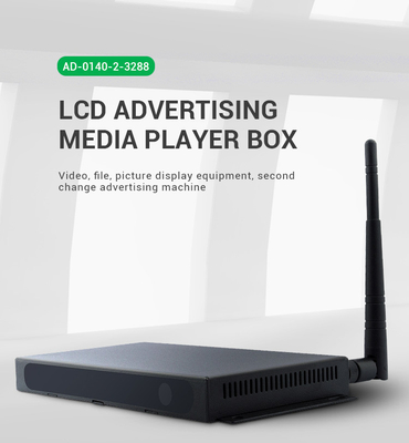 Advertising Digital Signage Player Box HD Android 6.0 / 7.1 / 9.0 Smart Multimedia Player